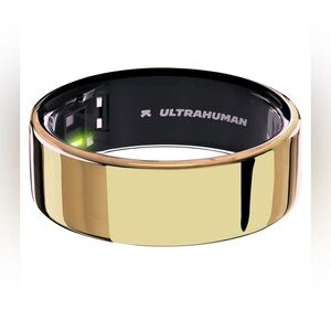 Ultrahuman Gold Air Ring Size 6